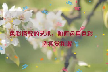 色彩搭配的藝術(shù)，如何運(yùn)用色彩創(chuàng)造視覺和諧