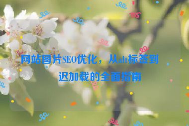 網(wǎng)站圖片SEO優(yōu)化，從alt標(biāo)簽到延遲加載的全面指南