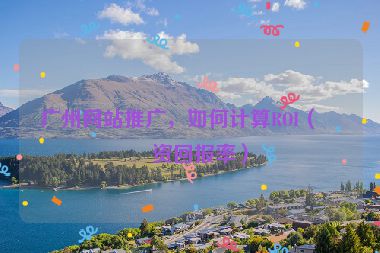 廣州網(wǎng)站推廣，如何計(jì)算ROI（投資回報(bào)率）