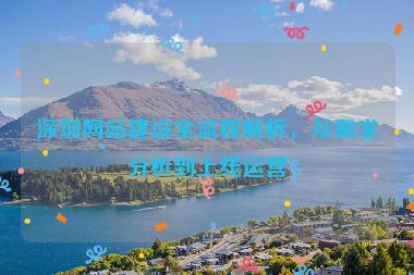 深圳網(wǎng)站建設(shè)全流程解析，從需求分析到上線運(yùn)營