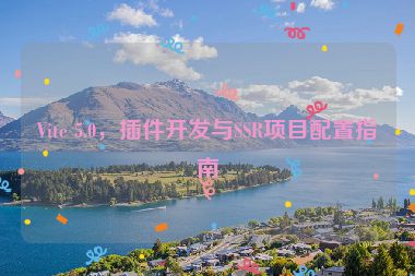 Vite 5.0，插件開發(fā)與SSR項目配置指南